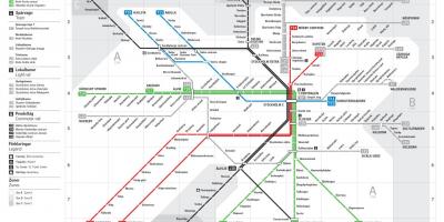 Mapa de sl metro