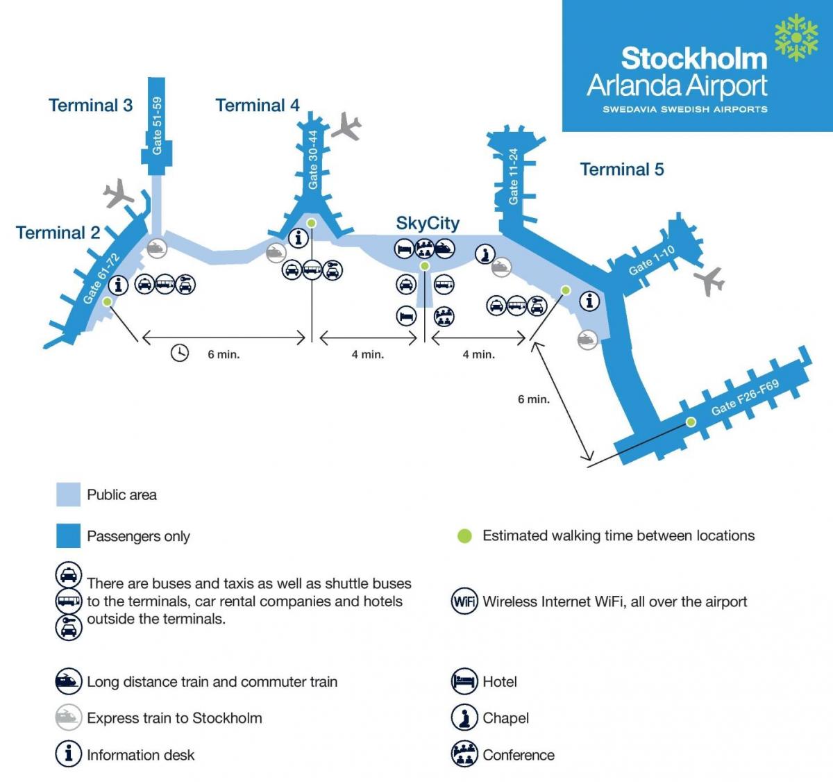Stockholm-arlanda mapa