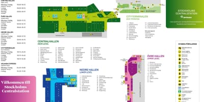 Estocolm estació de tren mapa