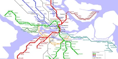 Mapa de l'estació de metro d'Estocolm
